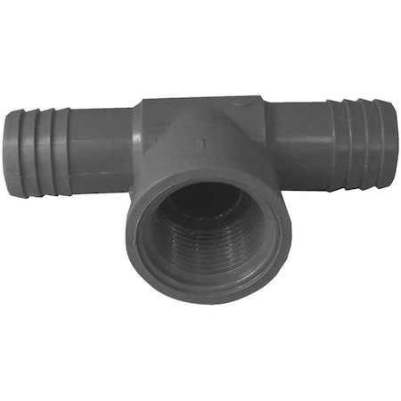 Caracteristicas Anadidas 1 in. Poly Female Pipe Thread Insert Tee CA3254568